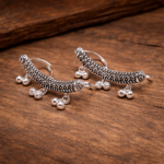 Antique Pure Silver Oxidised Toe Rings