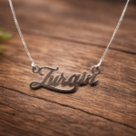 Sterling Silver Name Pendant – Symbol of Faith & Beauty(on order) (only pendant)
