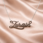 Sterling Silver Name Pendant – Symbol of Faith & Beauty(on order) (only pendant)