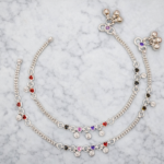 Elegant Silver Payal for Women