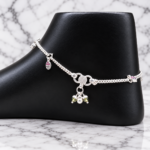 Stylish Pure Silver Payal