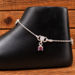 Vibrant Pure Silver Payal