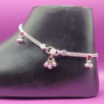 Stylish Pure Silver Payal