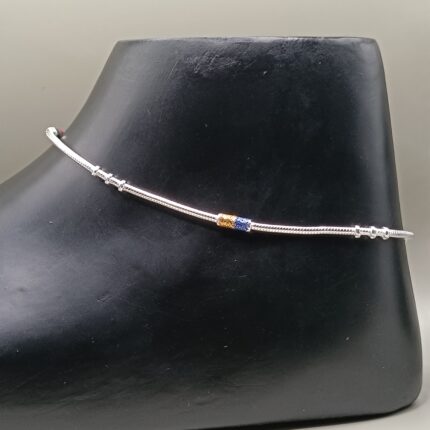 Elegant Pure Silver Payal