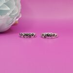 Heart Design Pure Silver Toe Ring
