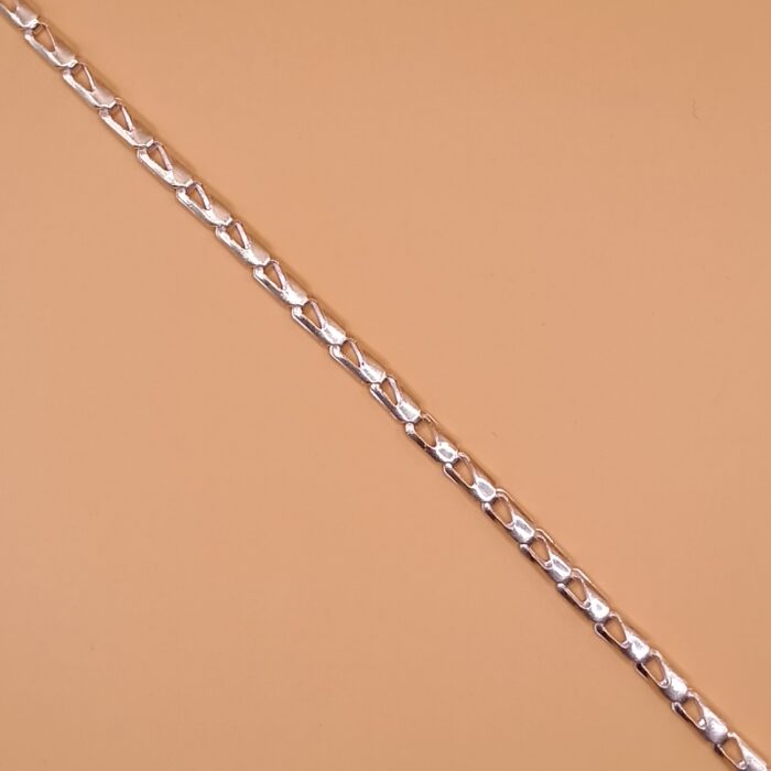 Pure Silver Figaro Link Chain