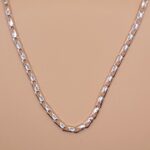 Pure Silver Figaro Link Chain