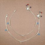 Vibrant Pure Silver Payal