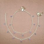 Stylish Pure Silver Payal