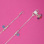 Vibrant Pure Silver Payal