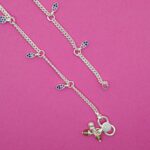 Stylish Pure Silver Payal