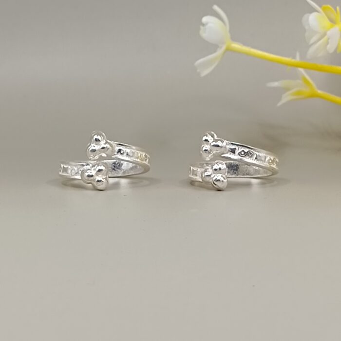 Pure Silver Toe Rings