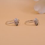 Oval Design Pure Silver Toe Rings