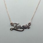 Sterling Silver Name Pendant – Symbol of Faith & Beauty(on order) (only pendant)
