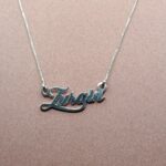 Sterling Silver Name Pendant – Symbol of Faith & Beauty(on order) (only pendant)