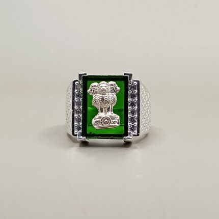 925 Silver Ashoka Pillar Ring