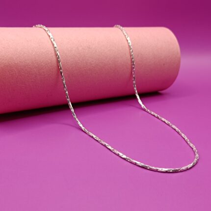 Pure Silver Sleek Box Link Chain