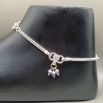 Fine Silver Payal Pair with Traditional Craftsmanship