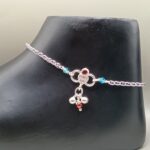 Fine Silver Payal Pair with Elegant Detailing