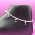 Fine Silver Payal Pair with Graceful Traditional Design