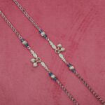 Fine Silver Payal Pair with Elegant Detailing