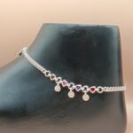 Elegant Silver Payal for Women