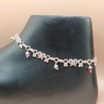 Stylish & Traditional Silver Payal Design