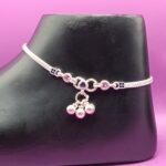Classic Silver Payal for Daily Wear.