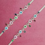 Handcrafted Pure Silver Payal for Women