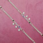 Elegant Silver Payal for Women