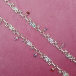 Stylish & Traditional Silver Payal Design