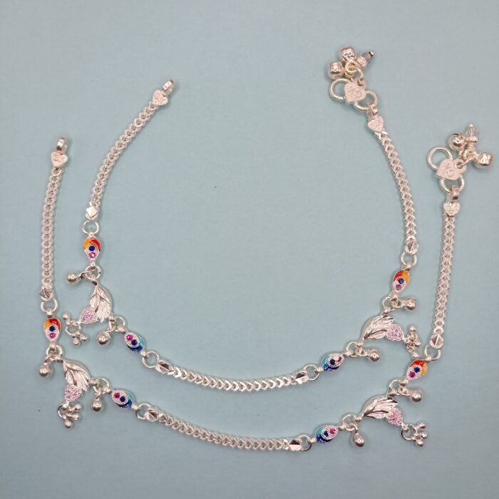 Stylish Silver Payal for Girls & Women Daily Wear