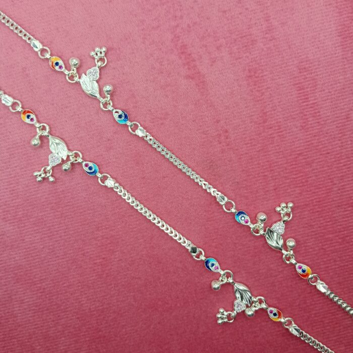Stylish Silver Payal for Girls & Women Daily Wear