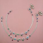 Handcrafted Pure Silver Payal for Women