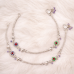 Fine Silver Payal Pair with Traditional Craftsmanship