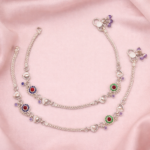 Fine Silver Payal Pair with Traditional Craftsmanship