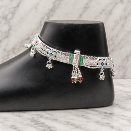 Pure Silver Designer Dulhan Paayal