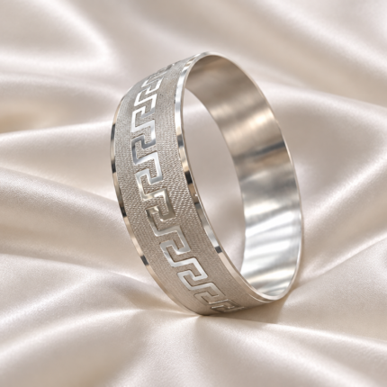 Elegant Silver Gents Kada – Timeless Style (on order)