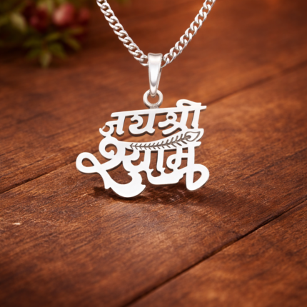 Jai Shri Shyam Ji Pendant in 925 Silver – Traditional & Premium Finish