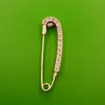Fine Silver Saree Pin – Timeless Elegant Style