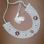 925 Sterling Silver Chatai Design Necklace Set