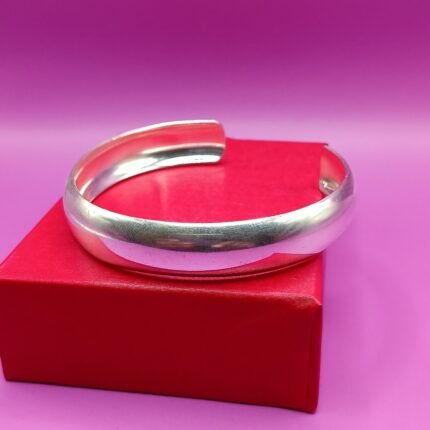 Heavy 925 Sterling Silver Open Kada for Men – Bold & Premium Design