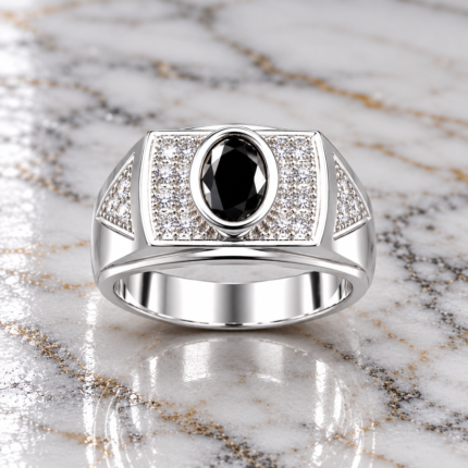 Classic Pure Silver Men’s Ring