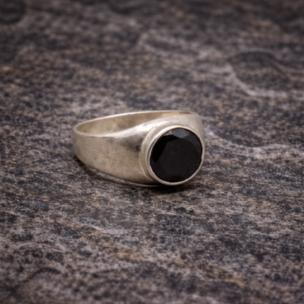 Classic Pure Silver Men’s Ring