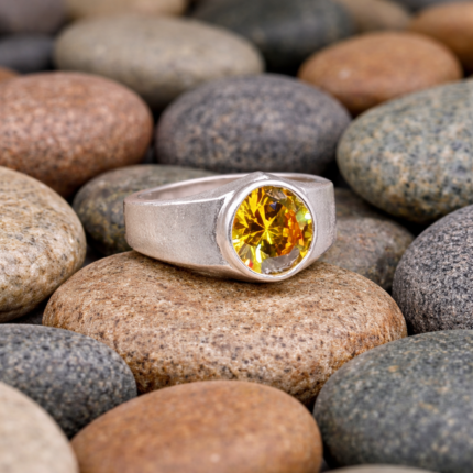 Classic Pure Silver Men’s Ring