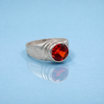 Modern Pure Silver Men’s Band