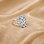 Sacred Om Engraved Pure Silver Ring for Men