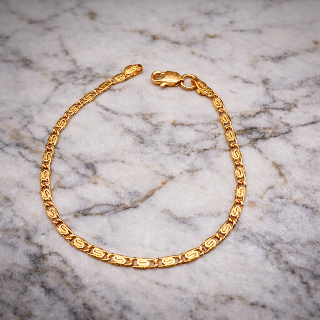 ChatGPT Image Feb 21, 2026, 01_04_08 PM Gold Polish Silver Bracelet – Classic Luxury Finish