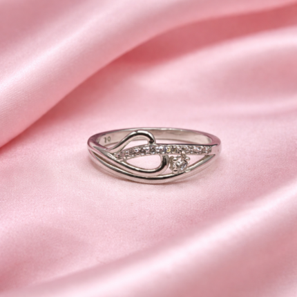 Bold Finish Pure Silver Ring