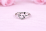 Pure Silver Eagle Spirit Statement Ring